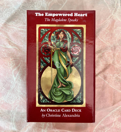The Empowered Heart, The Magdalene Speaks Oracle Card Deck